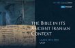 The Bible in Its Ancient Iranian Context